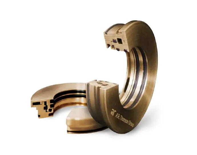 Thomson QXE bearing isolator protecting bearings from contaminants and lubricant leakage