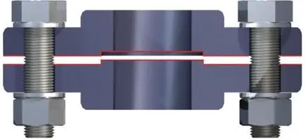 Male and Female Flange Spigot Flange