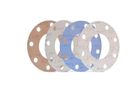 Garlock GYLON PTFE gasket material engineered for chemical processing and flange sealing