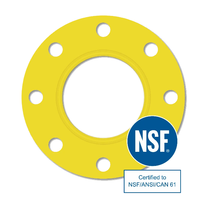 Toruseal molded rubber gasket products for waterworks and industrial sealing applications