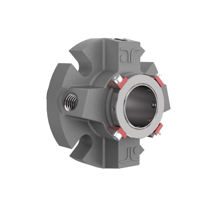 TAC 44 dual cartridge mechanical seal with flush, quench, drain ports and thermal management technology