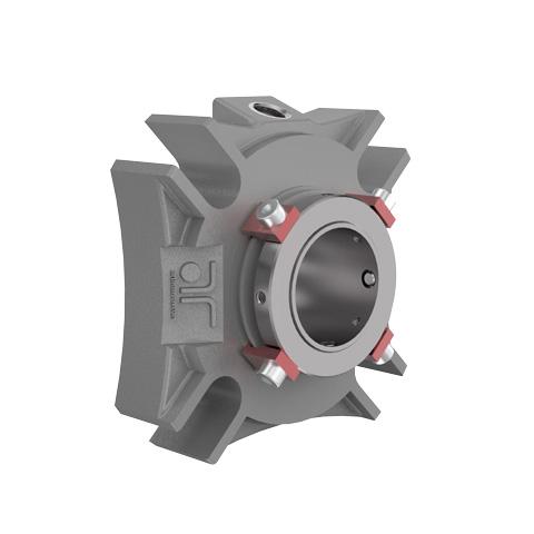 TAC 20 cartridge mechanical seal with stationary multi spring design and flush port